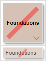 A task in the live data and the corresponding task in the baseline, with no differences shown