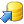the yellow database icon with a blue arrow