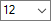 the Font size control
