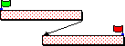 Two tasks with constraints that mean there is not enough time to complete the tasks