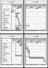 Paginated output - the border is printed around each page individually