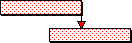 A link from the finish of one task to the middle of a 4 day task