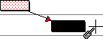 A Finish-to-Start link is drawn automatically from the first task to the second task