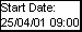 The field name is replaced with project data