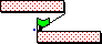 Two tasks; the second must start on or after its current start date
