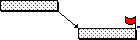 Two tasks; the second must finish on or before its current finish date