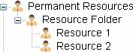 A resource folder containing two individual resources