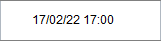 Times displayed with dates