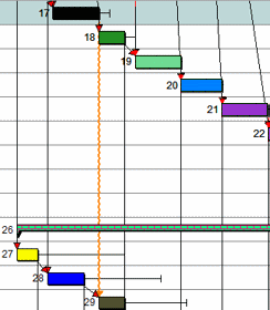 A link highlighted with the appearance of the Logic History link category