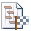 A document with a chequered flag