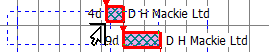 The arrow shows that the annotation will be attached to the bottom-left of the task