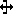 A right bracket with an arrow on either side