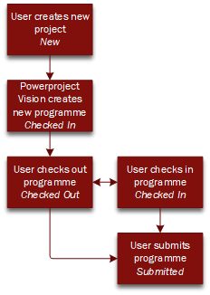 A flowchart illustrating the standard workflow