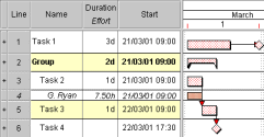Example spreadsheet