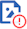 A blue picture icon, overlaid with a red exclamation mark in a red circle