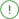 A green exclamation mark in a green circle