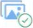Two blue document icons, overlaid by a green tick in a green circle