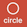 A circle, with the word 'circle' beneath it